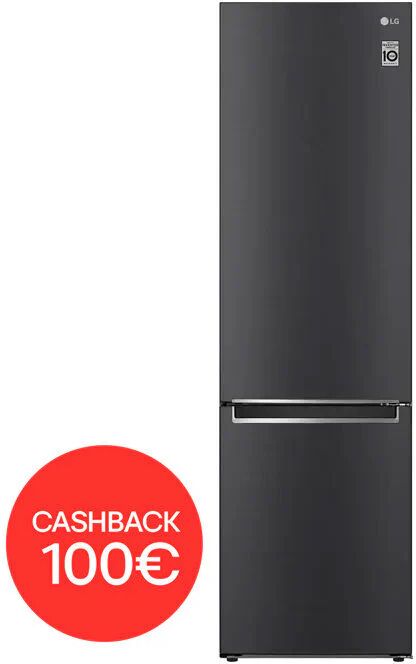 LG Gbb72mcvgn Frigorifero Combinato Capacita' 419 Litri Classe Energetica D Total No Frost Metal Fresh Door Cooling+ 203 Cm Nero Matte Black