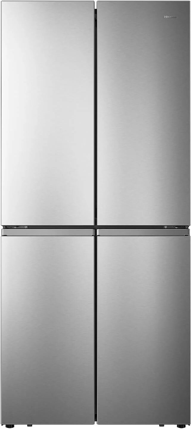 Hisense Rq563n4ai1 Frigorifero Side By Side 4 Porte Capacita' 432 Litri Classe Energetica F (a+) 181 Cm Total No Frost Inox