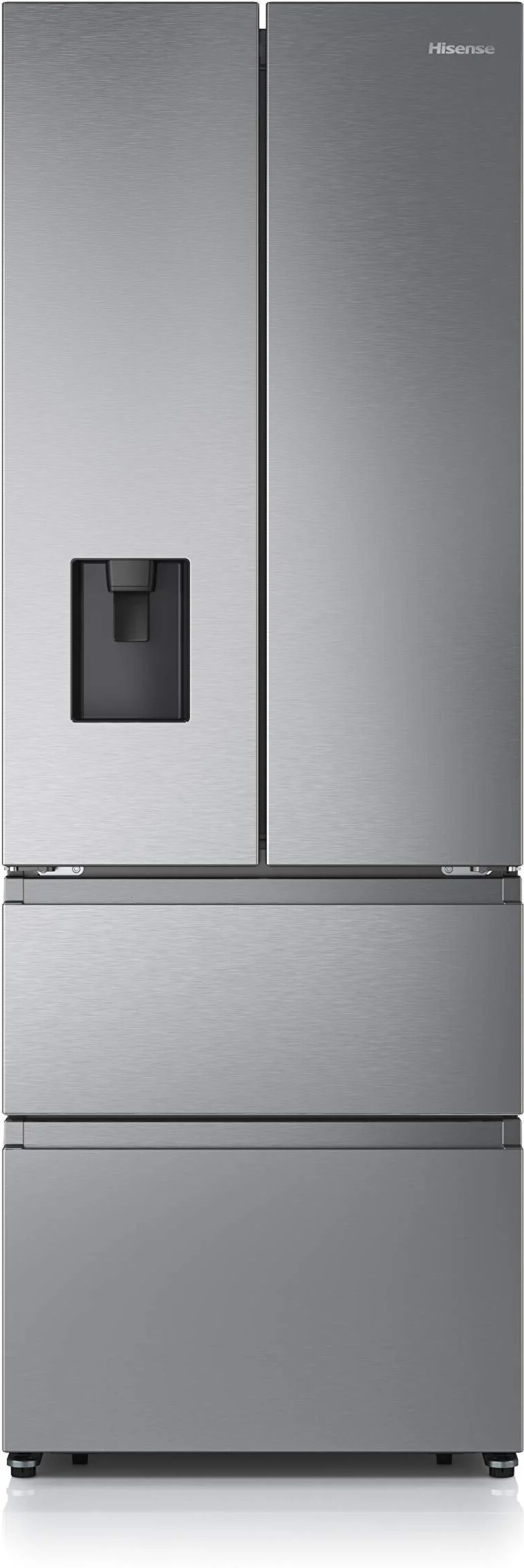 Hisense RF632N4WIF Frigorifero French Door, 485 litri, Ridotta profondità 70 cm, Inox, Total No Frost, Classe Energetica F