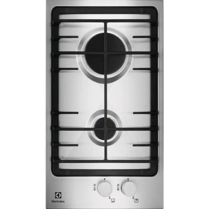 Electrolux Egg3322nvx Serie 300 Piano Cottura A Gas 2 Zone 29 Cm Acciaio Inossidabile