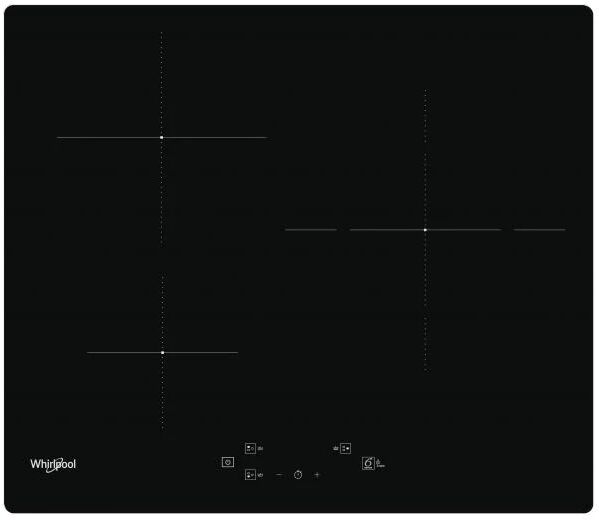 Whirlpool Piano cottura a induzione WSQ1160NE 3 FUOCHI 60 CM