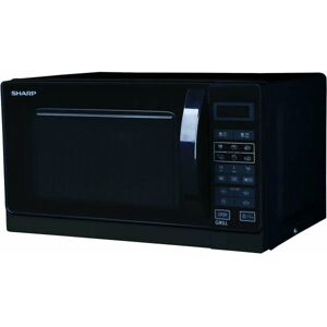 Sharp R-742BKW forno a microonde Superficie piana Microonde con grill 25 L 900 W Nero