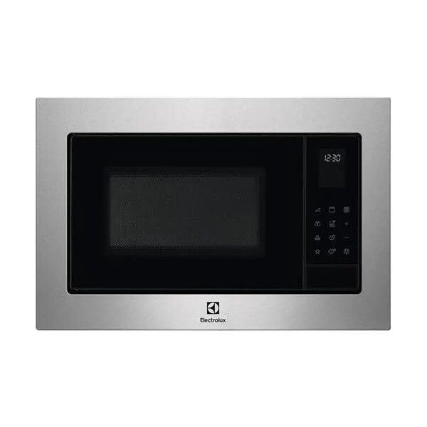 electrolux mqc326gxe forno a microonde con grill capacita' 25 litri potenza 900 w elettronico con display digitale acciaio inox antimpronta