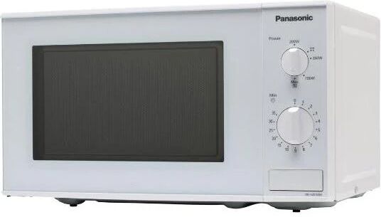 panasonic nn-e201w superficie piana solo microonde 20 l 800 w bianco