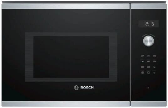 bosch serie 6 bel554ms0 forno a microonde superficie piana microonde combinato 25 l 900 w acciaio inossidabile