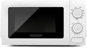 Black & Decker Bxmz700e Forno A Microonde Superficie Piana Microonde Con Grill 20 L 700 W Bianco