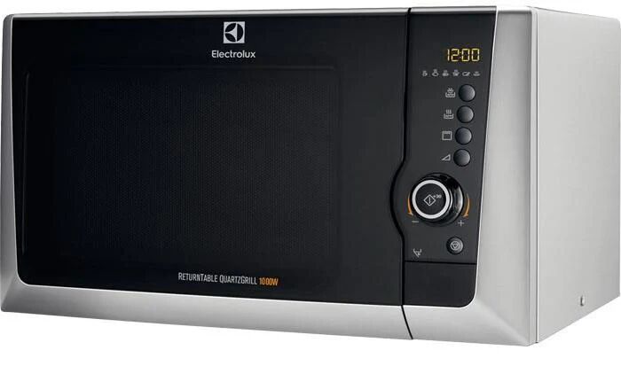 Electrolux Ems28201os Forno A Microonde Con Grill Capacita' 28 Litri Potenza 900 W Display Digitale Silver