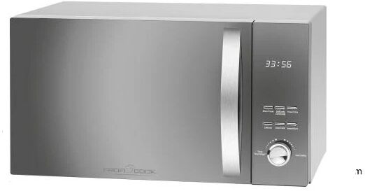 Profi Cook ProfiCook PC-MWG 1176 H Superficie piana Microonde combinato 23 L 800 W Acciaio inossidabile