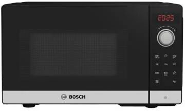 Bosch Serie 2 Ffl023ms2 Forno A Microonde Superficie Piana Solo Microonde 20 L 800 W Nero, Acciaio Inossidabile