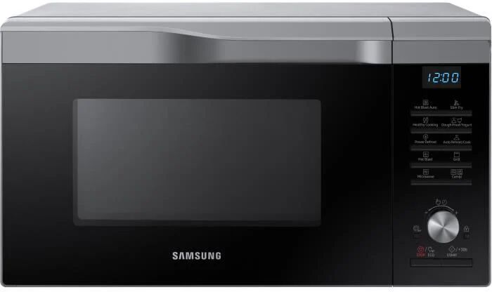 Samsung - Forno a microonde combinato 28 l / Funzione Slim Fry ™ / Tecnologia Speed Gourmet ™ / Piatto rotante 31,8 cm / Funzione Stop vassoio t