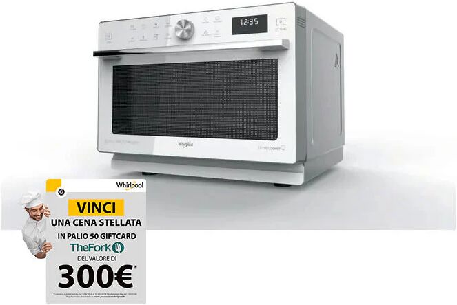 Whirlpool Mwsc 933 Sw Forno A Microonde Combinato 33 Litri 900 W Bianco