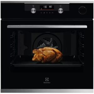 electrolux kocdh76x forno elettrico da incasso ventilato multifunzione con grill 72 litri 60 cm classe a+ funzione pizza e vapore colore nero