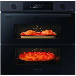 samsung nv7b4540vbb forno elettrico multifunzione con grill da incasso a vapore capacita' 76 litri dual cook flex classe enertgetica a wi-fi 59,5 cm