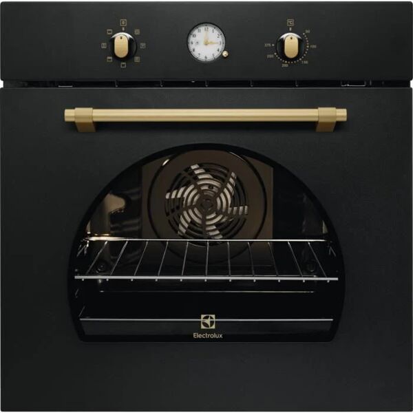 electrolux rob3201aor forno elettrico multifunzione da incasso capacita' 72 litri classe energetica a 6 programmi infispace aqua cleaning 60 cm nero