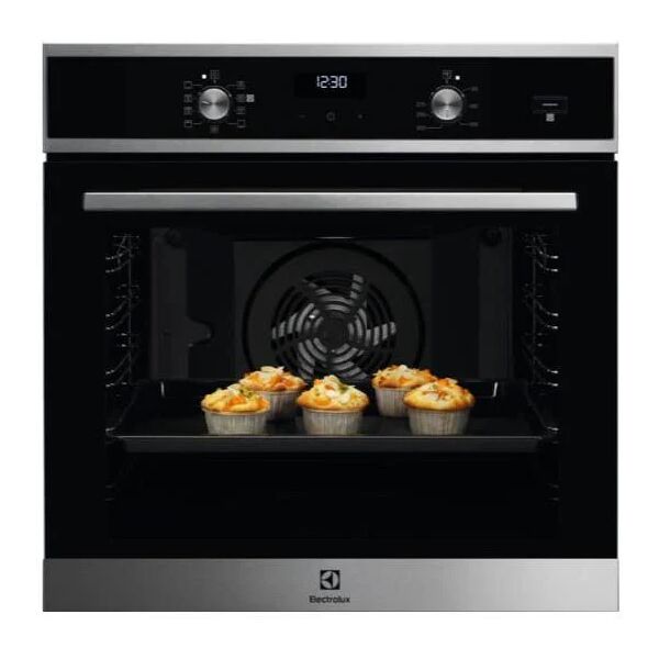 electrolux eod5h40x forno elettrico multifunzione da incasso a vapore capacita' 72 litri classe energetica a funzione pizza 60 cm inox antimpronta