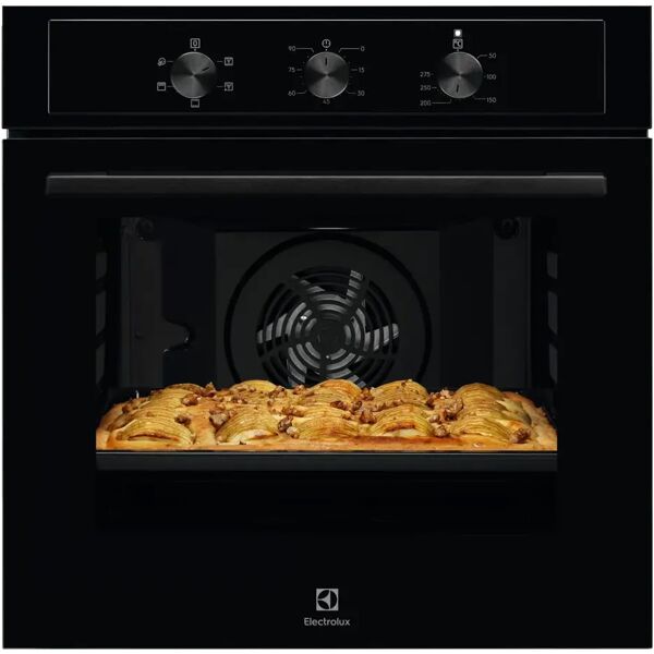 electrolux eoh2h004k forno elettrico multifunzione da incasso capacita' 68 litri classe energetica a 5 programmi aqua cleaning 60 cm nero