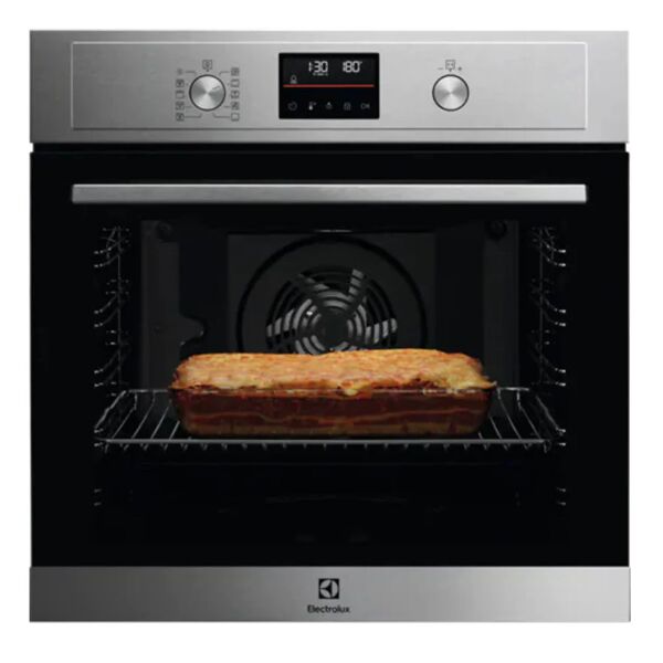 electrolux eof4p46x forno multifunzione da incasso surroundcook serie 600 con pulizia pirolitica capacita' 72 litri classe energetica a+ acciaio inox