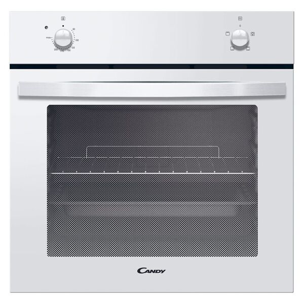 candy idea fidc b100 forno elettrico da incasso, 70 litri, supporto per griglie, 4 funzioni, porta interna in vetro, classe a, bianco, lxpxa 59.5x56.8x59.5 cm