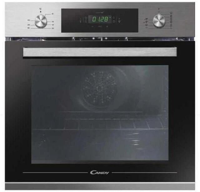 candy fct605x forno elettrico multifunzione da incasso capacita' 65 litri classe energetica a+ wi-fi + bluetooth 8 funzioni 60 cm acciaio inox