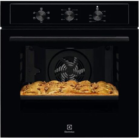 electrolux serie 300 forno da incasso multifunzione, capacità 68 litri, eoh2h004k, classe a, pulizia aquaclean, cottura uniforme, 589x594x568 mm, nero