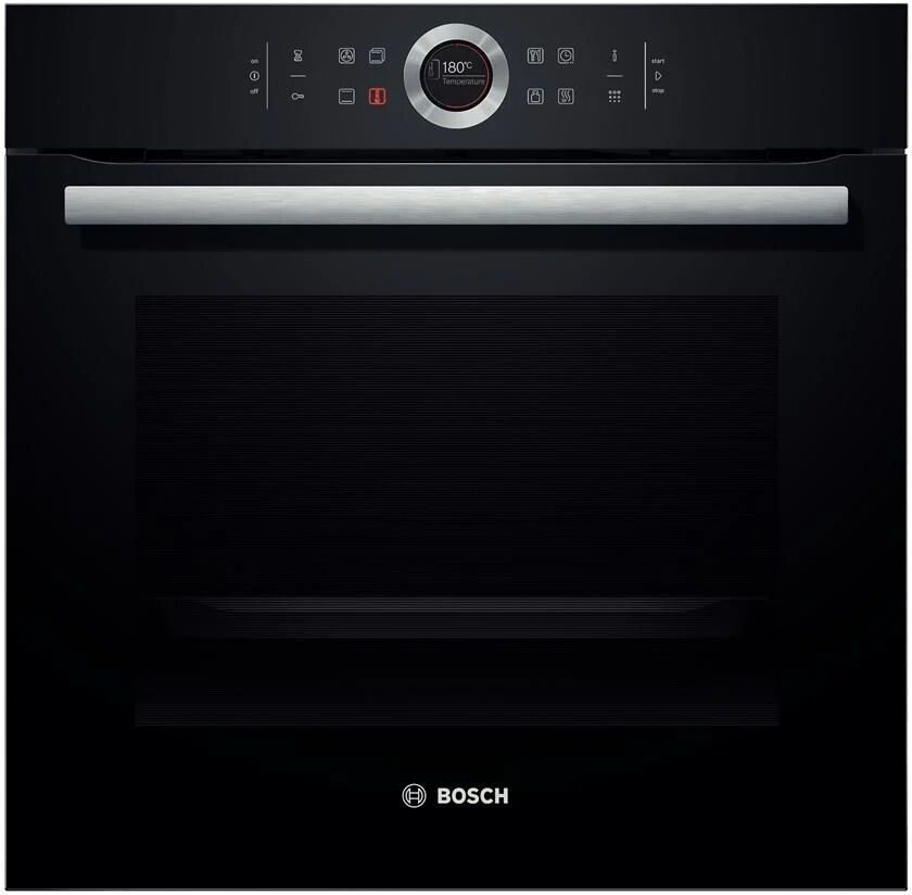 Bosch Hbg675bb1 Serie 8 Forno Elettrico Multifunzione Da Incasso Pirolitico Capacita' 71 Litri Classe Energetica A+ 11 Programmi Activeclean Fast Pre