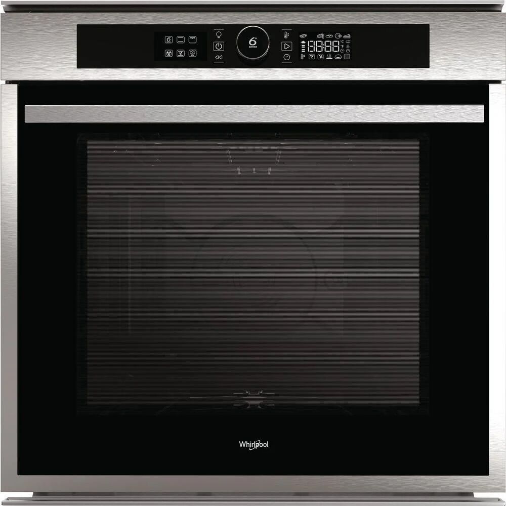 Whirlpool Akzm8660-Ix Forno Elettrico Multifunzione Da Incasso Pirolitico Linea Urban Multicook Capacita' 73 Litri Classe Energetica A+ 16 Funzioni 6