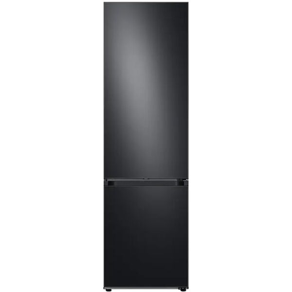 samsung rb38a7b6ab1 bespoke frigorifero combinato capacita' 390 litri classe energetica a no frost premium twin cooling plus 203 cm nero black matte