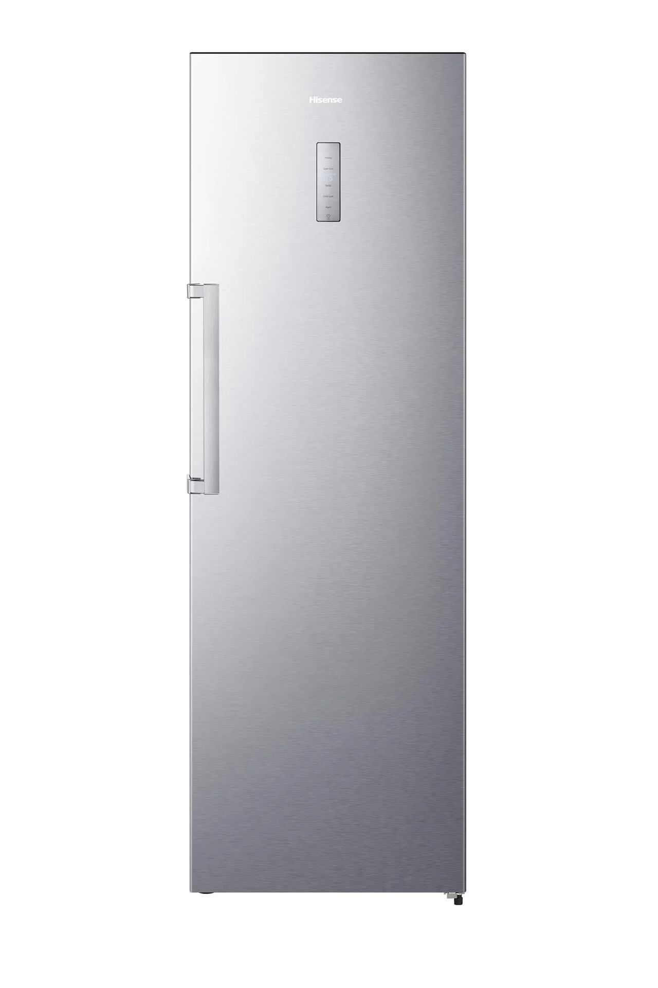 Hisense Rl481n4bie Frigorifero Monoporta Capacita' 360 Litri Classe Energetica E (a++) 185,5 Cm Total No Frost Inox