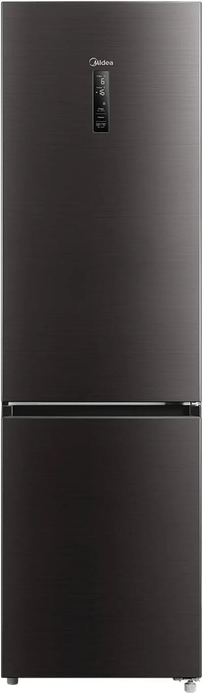 Midea Mdrb521mga28o Frigorifero Combinato 378 Litri No Frost Twin Control Classe A Dark Inox