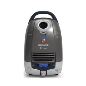 Hoover Atc18li Athos Aspirapolvere A Traino Senza Filo Con Sacco Autonomia 30 Minuti Capacita' 5 Litri GrigiO-Silver