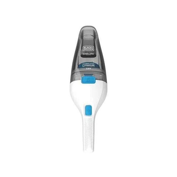 aspirapolvere a mano ciclonico black & decker nvc 115jl 0,32 l 630 l/min 3,6v 5,4 w 7,5 w blanco