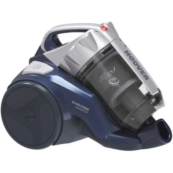 hoover ks60handcar 011 aspirapolvere a traino con filo a cilindro senza sacco tecnologia multiciclonica potenza 450 w capacita' 1,8 litri oltremare blue