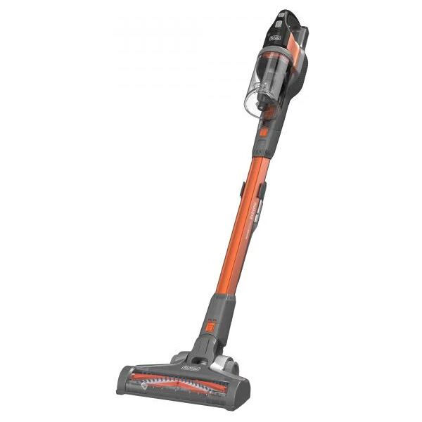 aspirapolvere senza cavo black & decker bhfev182b-xj arancio titanio