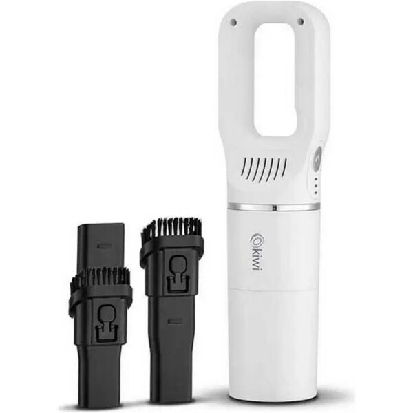 aspirapolvere a mano kiwi bianco 50w 200 ml usb