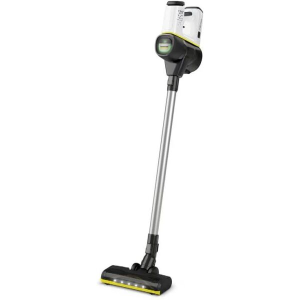 karcher vc 6 premium scopa ricaricabile senza sacco 25.2v 50min 78db bianco-nero doppia batteria