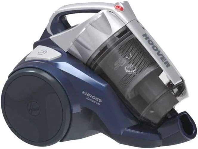 hoover ks60handcar 011 aspirapolvere a traino con filo a cilindro senza sacco tecnologia multiciclonica potenza 450 w capacita' 1,8 litri oltremare blue