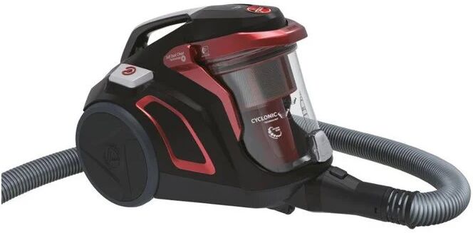 hoover hp730alg 011 h-power 700 aspirapolvere a traino con filo senza sacco tecnologia ciclonica potenza 850 w capacita' 2 litri cougar black