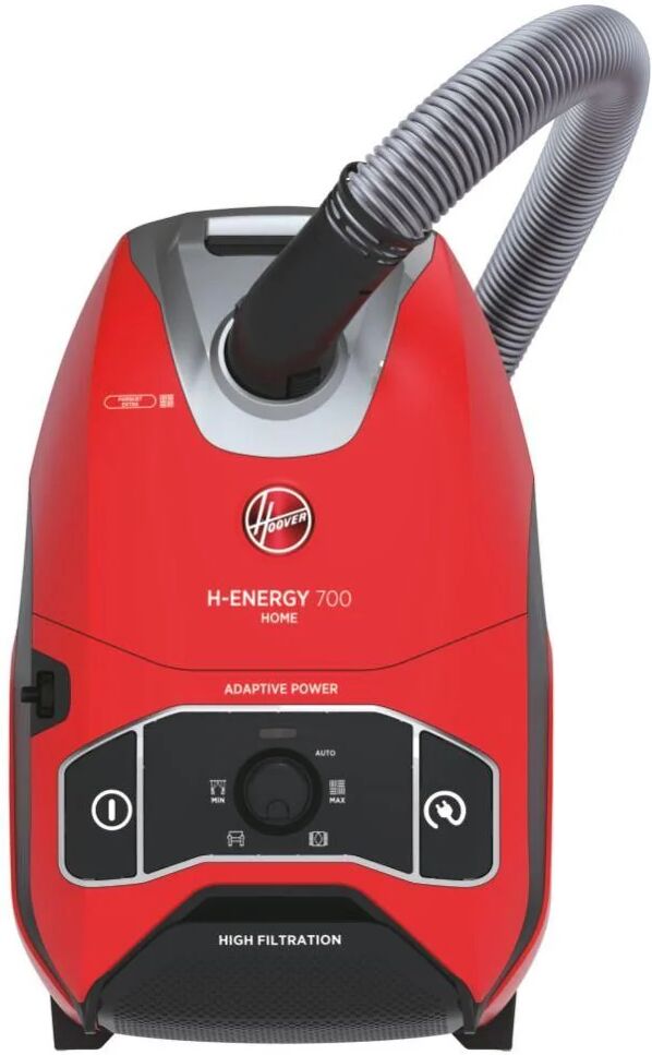 Hoover H-Energy 700 He710hm 011 5 L Aspiratore A Cilindro Secco 850w Sacchetto Per La Polvere Tulip Red