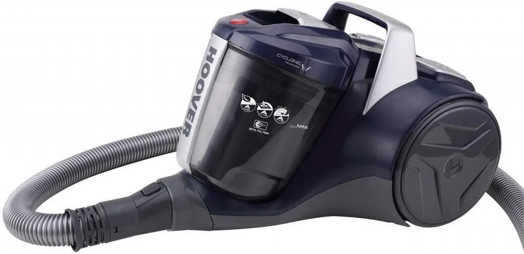 Hoover Br71_br20011 Breeze Aspirapolvere A Traino Con Filo Senza Sacco Tecnologia Ciclonica Potenza 700 W Capacita' 2 Litri Glamour Blue