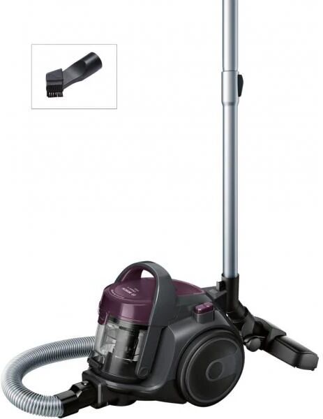 Aspirapolvere Ciclonico BOSCH BGC05AAA1 GS05 Cleann'n Violetta Grigio 700 W