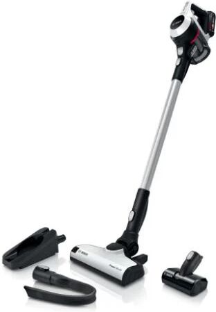 Bosch Serie 6 BKS611MTB scopa elettrica Senza sacchetto Nero, Bianco