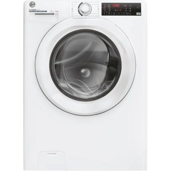 hoover h-wash 350 h3wp4474tam6-1-s lavatrice slim a carica frontale 7kg classe a 1400 giri 9 cicli care controllo remoto bianco 60x45x85