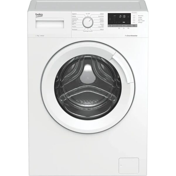 beko wux71232wi-it lavatrice carica frontale stainexpert anticrease gentlecare optisense classe energetica d (a+++-10%) capacita' di carico 7 kg cent