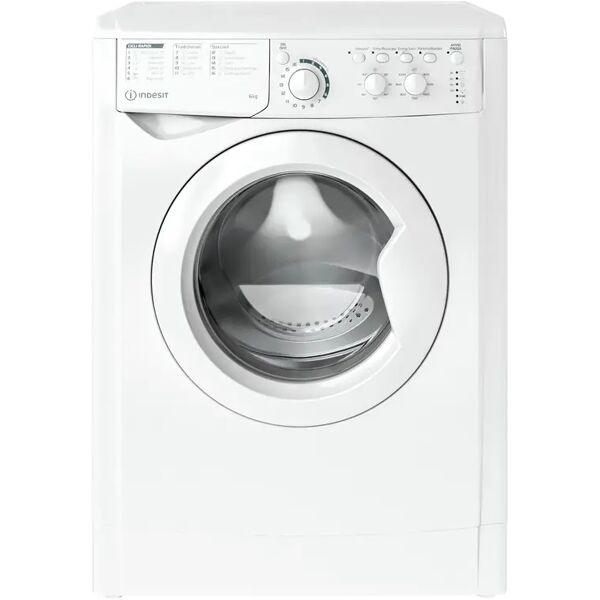 indesit ewc 61051 w it n lavatrice libera installazione carica frontale classe energetica f capacita' di carico 6kg centrifuga 1000 giri opzione extr