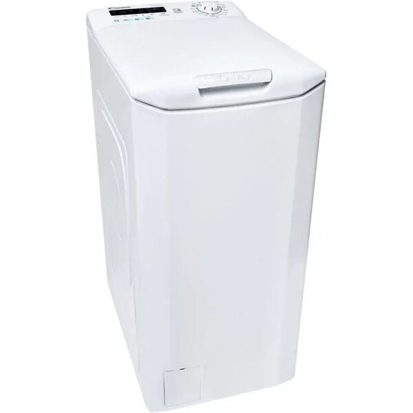 candy smart cstg 382de-1-11 lavatrice caricamento dall'alto 8kg 1300 giri-min classe energetica f bianco