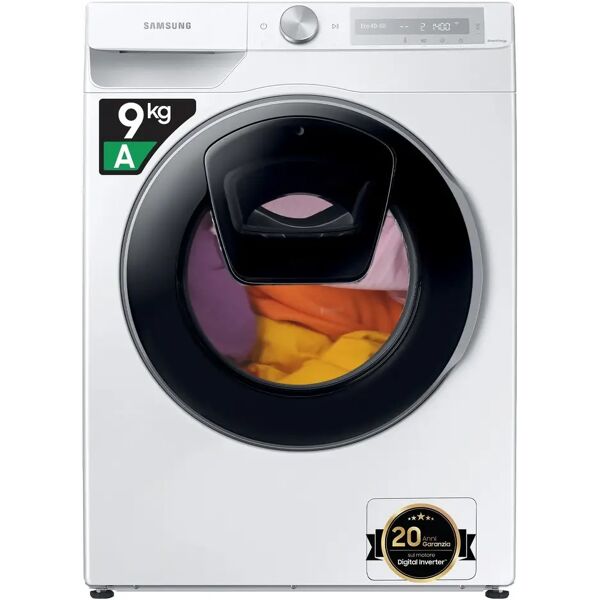 samsung ww90t684dlh lavatrice caricamento frontale ai control addwash ecodosatore classe energetica a capacita' di carico 9 kg 1400 giri intenso a fr