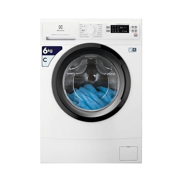 electrolux ew6s560i perfect care 600 lavatrice slim carica frontale sensicare vapore igienizzante classe energetica d capacita' di carico 6 kg centri