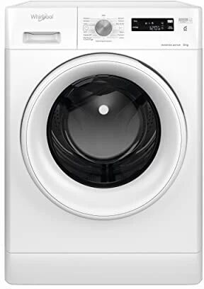 Whirlpool Ffs P8 It Lavatrice A Carica Frontale A Libera Installazione, 1200 Giri/Min, Bianco, 8 Kg