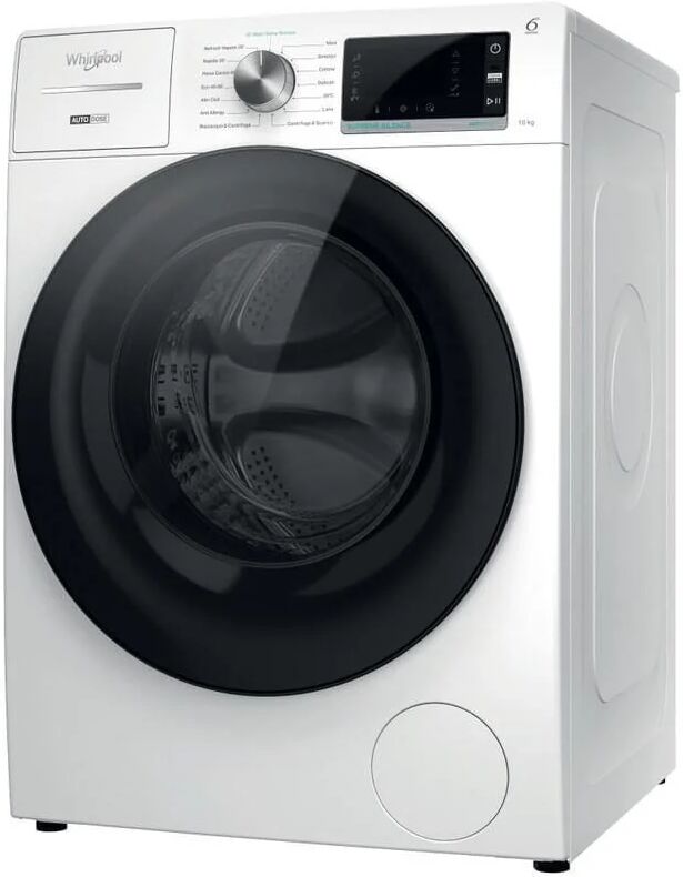 Whirlpool W7 W045wb It Lavatrice Caricamento Frontale 10kg 1400 GirI-Min Classe Energetica B Bianco