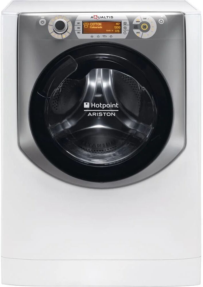 Hotpoint Aqsd723 EU-A N Lavatrice Slim Carica Frontale Partenza Ritardata Woolmark Green Classe Energetica D (a+++) Capacita' Di Carico 7 Kg Centrifu